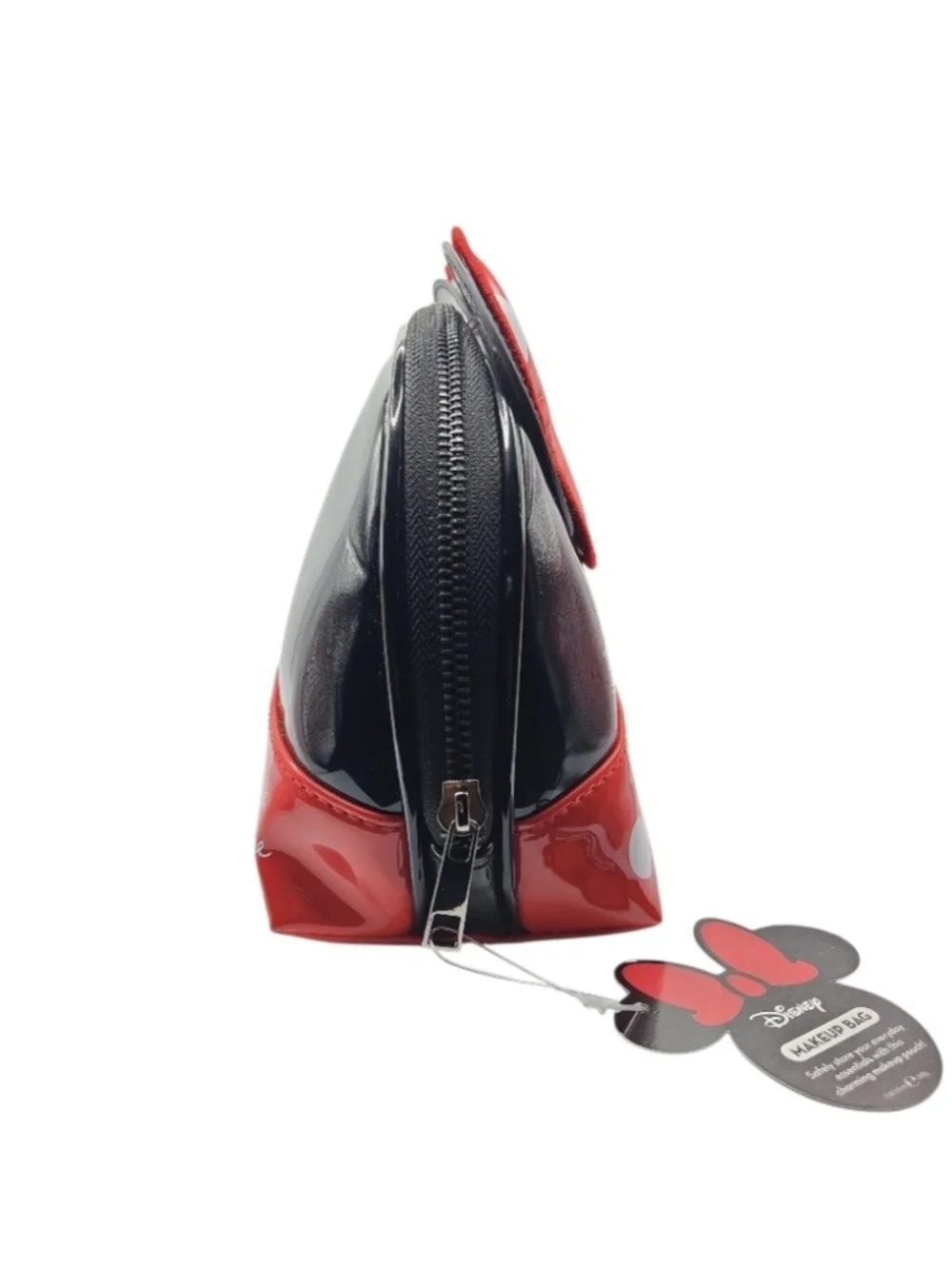 The Crème Shop x Minnie Mouse Black & Red Polka Dot Cosmetic Pouch
